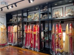 -懿沉香中式嫁衣礼服秀禾服龙凤褂马来褂旗袍总店