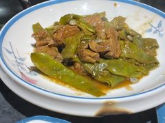 排骨炖油豆角-东北食府·铁锅炖(花溪湾店)