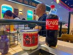可口可乐-大院涮烤·东北经典老味烧烤·铜锅涮肉(江南东路店)