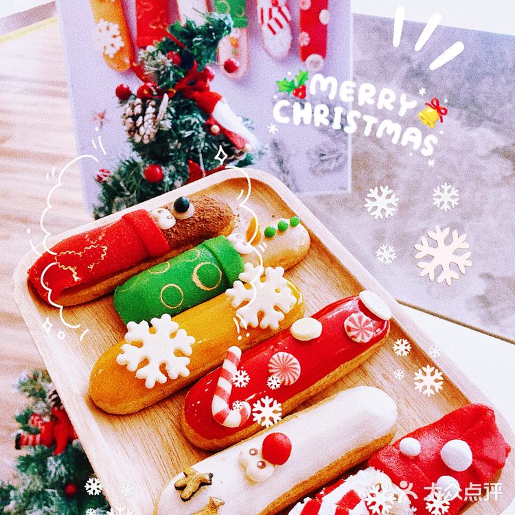 来自法国宝藏圣诞限定款泡芙VS你值得拥有🎄🤶[礼花][礼花][礼花]