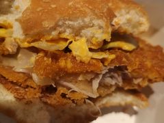 肯德基避风塘大虾鸡腿双层堡-肯德基(合肥站店)