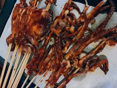 烤鱿鱼-红尘酒肉小馆