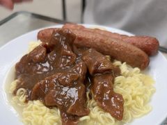 沙爹牛肉公仔面-金凤茶餐厅(湾仔店)