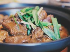支竹羊腩煲-锦江宾馆-花园餐厅