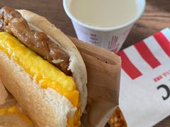 炙烤鸡腿厚蛋烧帕尼尼-肯德基(蓝桥店)