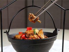 吊锅土公鸡-鱼味馆(万佛湖店)
