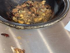 -粘豆包柴火铁锅炖