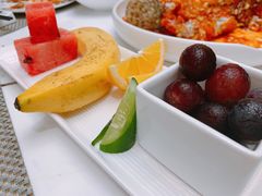 水果拼盘-莫干山郡安里度假酒店-桃尖中餐厅
