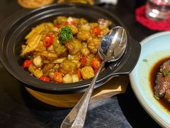 鳕鱼茄子煲-丽晶轩中餐厅(重庆丽晶酒店)