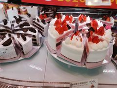 清新莓子蛋糕切片新-巴黎贝甜(五道口店)