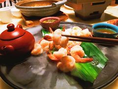 龙井凤尾虾-绿茶餐厅(西单老佛爷店)