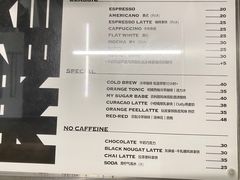 菜单-麻雀咖啡SPARROW COFFEE(十全街店)