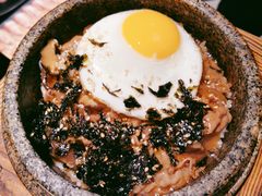 香菇肥肉拌饭-玖·炭火烤肉