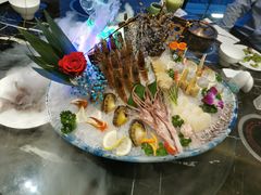海鲜拼盘-金陵饭店 56F 家·海鲜火锅餐厅
