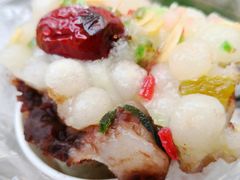 豆沙馅梅花糕-瞻园面馆鸭血粉丝汤(老门东店)