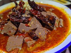 辣子蒜血旺-蓝田印象