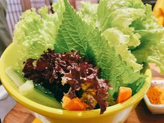 -明洞阿姨·韩式酱蟹烤肉·创意料理(三元桥店)