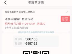 -红星电影世界上海张江绿地店