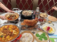 -百彦蒙古包·碳烤羊排·手抓羊肉(万江首店)