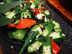 韭菜花炒伟哥豆-紫滇源云南生态菜(丹凤街店)