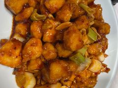 宫爆鸡丁-大眼锅贴水饺(河东店)