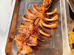 烤鱿鱼-玉园烧烤·海鲜辣炒
