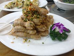 椒盐游水濑尿虾-蚝得喜海鲜(东城店)