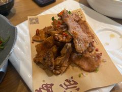 -海派美食·家宴海鲜青岛菜·石锅鲽鱼头(东方城店)