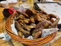 吊炉带皮鸽子-鼎原力量吊炉烧烤主题餐厅(临河街店)