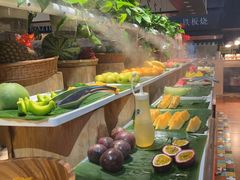 自助取餐区-亚马逊环球美食百汇(新城吾悦广场店)