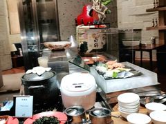 自助取餐区-韵咖啡自助餐厅(天津香格里拉店)