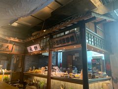 面包甜点陈列柜-罍+村卤菜摊(罍街店)