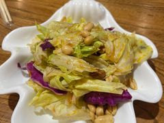 -东来菜馆•手抓海鲜家常菜•海鲜锅贴(鸽子窝店)