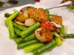 时蔬炒元贝-民族饭店-四季餐厅
