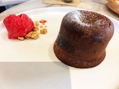 巧克力熔岩蛋糕-Bracket Coffee(工体店)