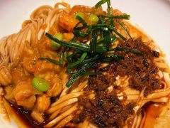 菌菇小龙虾拌面-松鹤面馆·古法焖肉面(观前店)