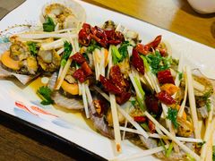 油泼扇贝-大城·烧烤海鲜大排档(台东店)