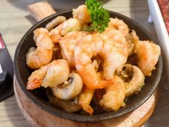 橄榄油蘑菇虾仁-虎丸烧肉(世纪汇店)
