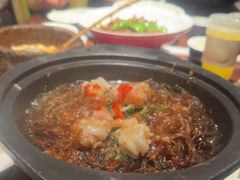 粉丝虾仁煲-绿茶餐厅(朝阳大悦城店)