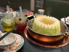 -得意咚瓜·顺德鱼生·冬瓜盅火锅