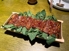 薄荷牛肉卷-一坐一忘云南菜(卓悦中心)