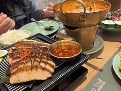 炭烧猪颈肉-mango tree芒果树泰国餐厅(青岛万象城店)
