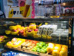 面包甜点陈列柜-百分茶(九洲新世界店)