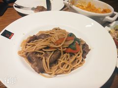 蜜汁肥牛意面-意国小镇披萨牛排餐厅(万达广场店)
