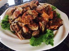 烤鸡肉-湿地人家坑烤