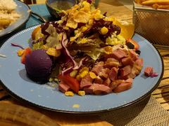 果木香薰鸭肉沙拉-栖巢咖啡(天鹅湖万达低碳店)