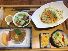 午餐-鸡丝凉面套餐-我茶人文茶馆