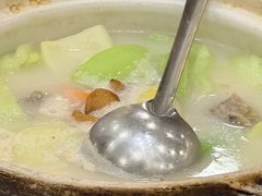 猪肉海鲜煲节瓜-天鲜阁·海鲜粤菜·33年老字号(石槎白云站店)