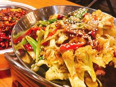 干锅花菜-老九巷川小馆(万松园店)