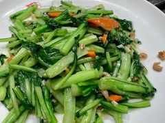 虾米菜心-小船渔村•大连菜•大连焖鱼(黄河路店)